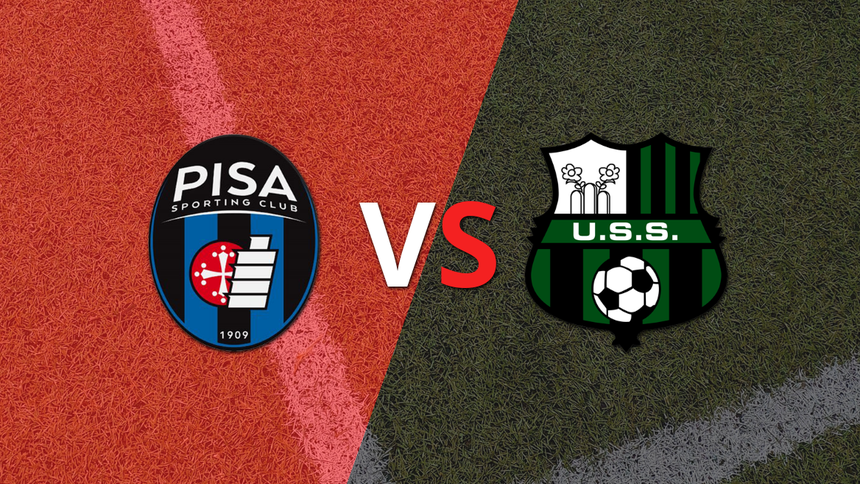 Pisa se enfrenta ante Sassuolo con la ilusión de salir del fondo la tabla
