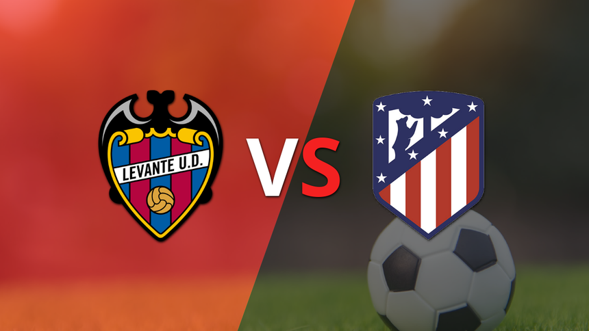 Levante y Atlético de Madrid se encuentran en la fecha 22