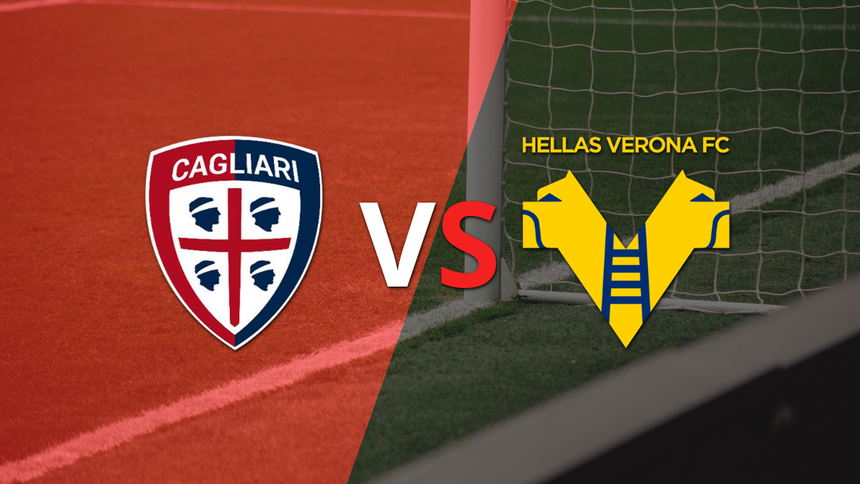 Se enfrentan Cagliari y Hellas Verona por la fecha 23