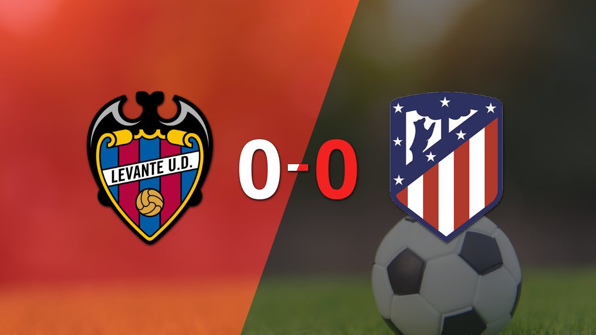 LaLiga EA Sports: No hubo goles en el empate entre Levante y Atlético de Madrid