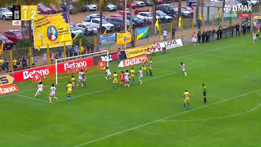 El empate 2-2 de Juan Pablo II gracias a Henricks