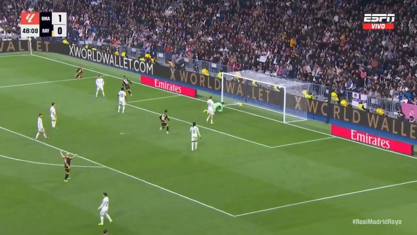 La igualdad llegó por medio de Jorge de Frutos.