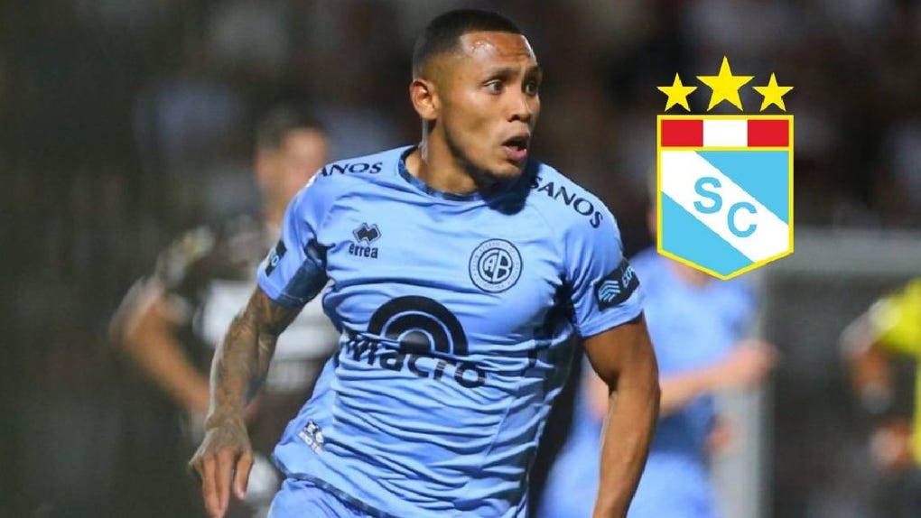 Bryan Reyna juega de extremo en el Belgrano.