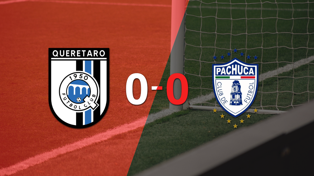 Sin goles, Querétaro y Pachuca igualaron el partido