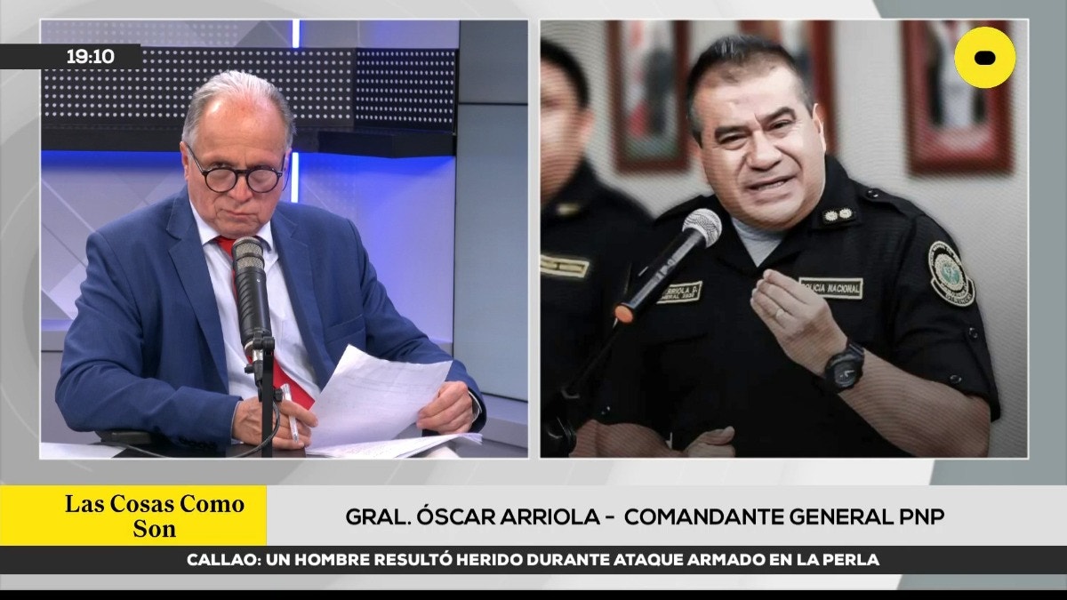 El general Óscar Arriola afirma que hay 