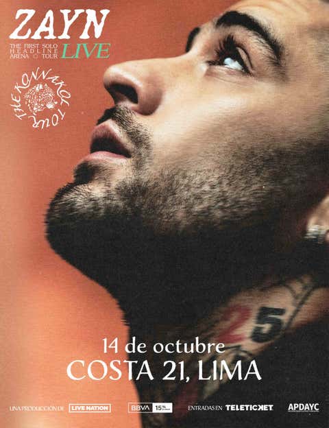 Zayn Malik en Lima ex One Direction confirma concierto el 14 de octubre ...