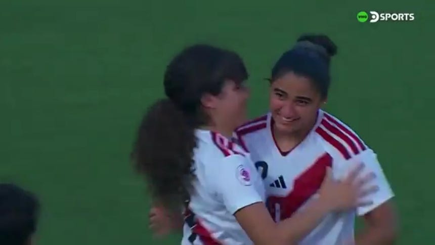 Lupita Rodríguez anotó el 1-0 para Perú