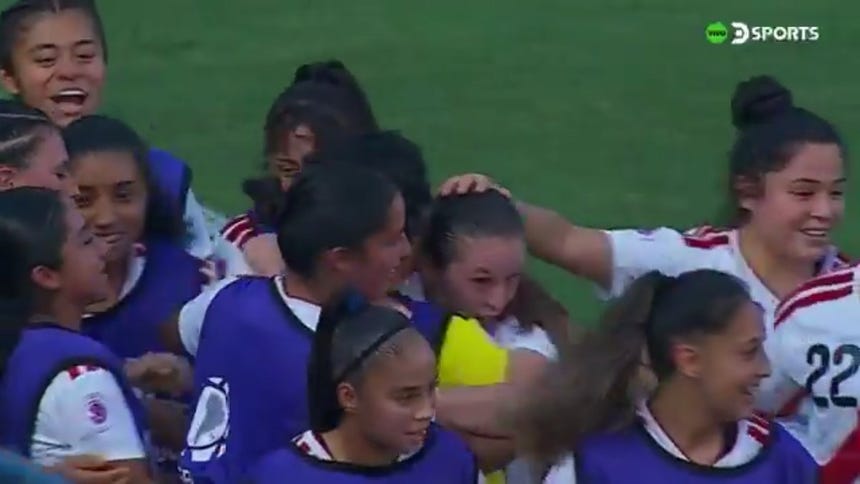 Maria Alejandra Espejo marcó el 2-0 para Perú