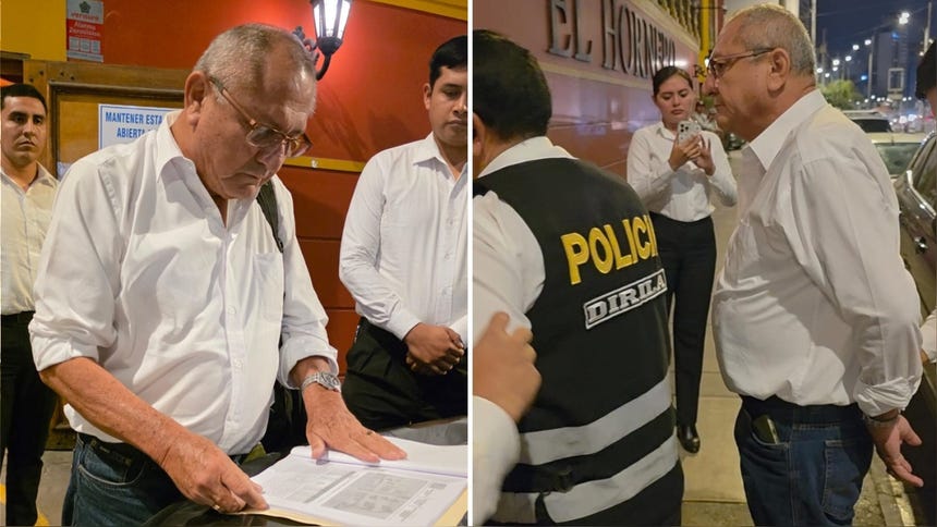 Detienen a gobernador regional acusado de liderar una organización delictiva en el Gobierno Regional