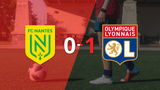 Liga de Francia: Solitario gol le da triunfo 1-0 a Olympique Lyon sobre Nantes
