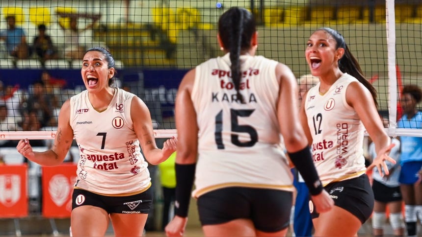 Universitario en la Liga Peruana de Vóley.