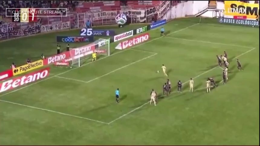 Así fue el empate de Cusco FC a través de penal