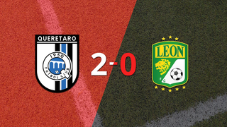 Liga MX: Querétaro superó 2-0 a León con dos tantos de Jhojan Julio