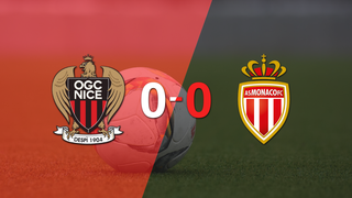 Liga de Francia: Nice y Mónaco igualaron sin goles en el marcador