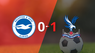 Premier League: Crystal Palace logró la victoria por 1 a 0 ante Brighton and Hove