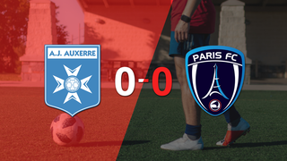 Liga de Francia: Auxerre y Paris FC terminaron sin goles