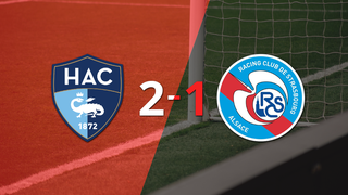Liga de Francia: Le Havre AC logró una victoria como anfitrión por 2 a 1 frente a RC Strasbourg