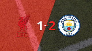 Premier League: Manchester City le dio vuelta el partido a Liverpool con un 2-1 y triunfo agónico