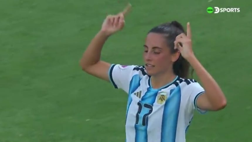 Denise García Rojo puso el 4-0 para Argentina
