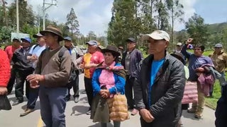 Apurímac: Pobladores de Uripa inician paro indefinido y bloquean vía Andahuaylas - Ayacucho