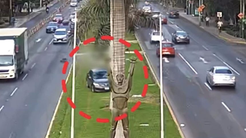 El impactante accidente ocurrió el pasado lunes, en la avenida Javier Prado.