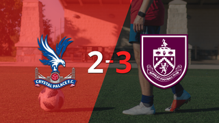 Premier League: Crystal Palace no pudo con Burnley pese al doblete de Jörgen Larsen