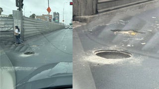 Cercado de Lima: conductor advierte peligro de accidente tras buzón sin tapa en la concurrida avenida Grau