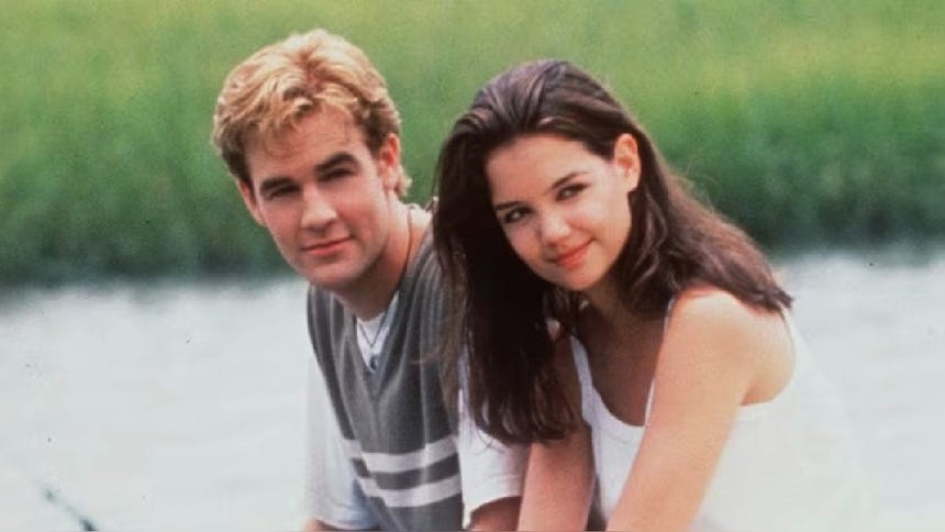 James Van Der Beek es recordado por protagonizar la serie 'Dawson's Creek' junto a Katie Holmes.