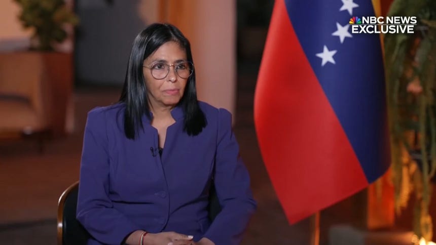 Presidenta encargada de Venezuela, Delcy Rodríguez. 