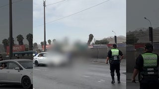 Inspector de la Sutran fue atropellado por conductor que se dio a la fuga para evadir operativo en Puente Piedra [VIDEO]