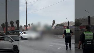 Inspector de la Sutran fue atropellado por conductor que se dio a la fuga para evadir operativo en Puente Piedra [VIDEO]