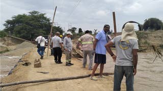 Lambayeque: lluvias y crecidas de caudales dejan aislado al sector La Otra Banda en Zaña