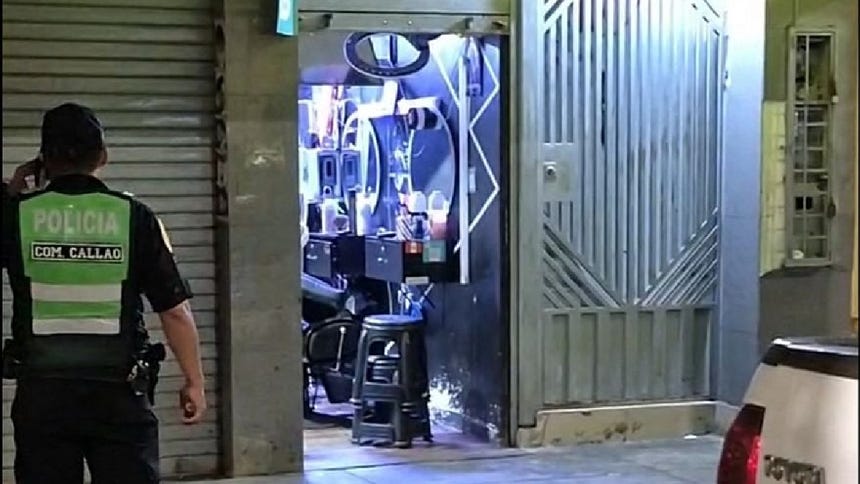 El crimen ocurrió a la altura de la cuadra 4 de la avenida Sáenz Peña.