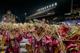 El Carnaval de Sao Paulo arrancó el viernes con desfiles de 14 escuelas de samba.