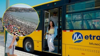 ¡Atención, bañistas! Servicio Playero del Metropolitano no funcionará este domingo 15 de febrero tras cierre de playa Agua Dulce