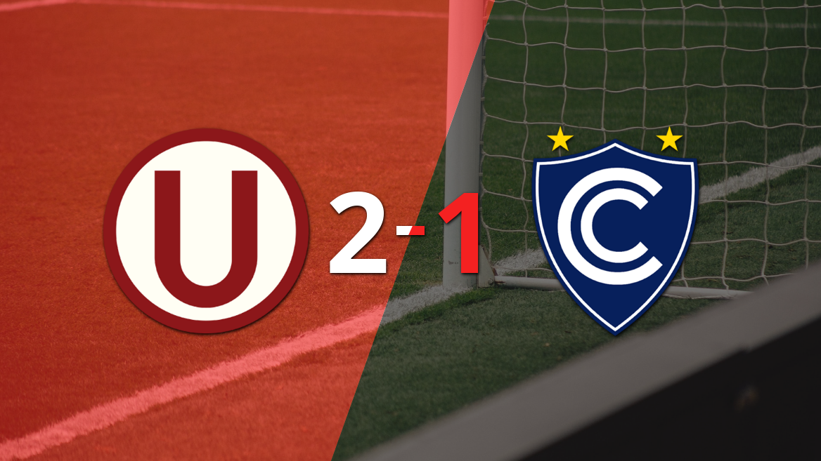 Liga 1: Universitario logró una victoria como anfitrión por 2 a 1 frente a Cienciano