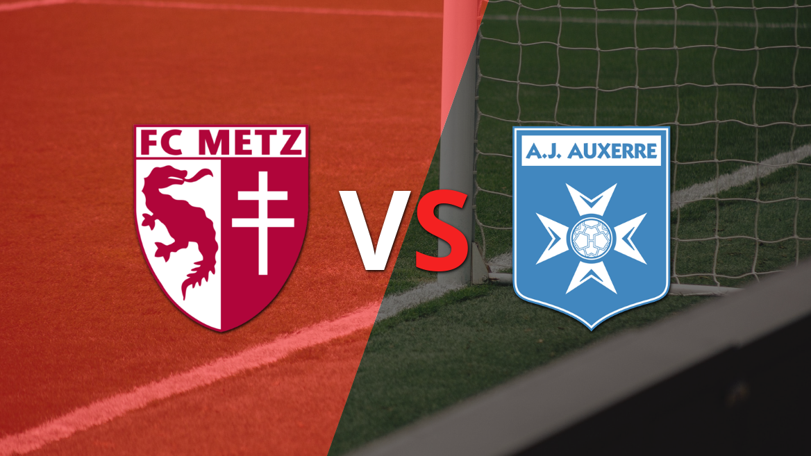 Liga de Francia: Metz quiere salir del último lugar ante Auxerre
