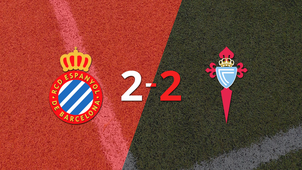 LaLiga EA Sports: Sobre el final, Borja Iglesias marcó el gol del empate entre Celta y Espanyol