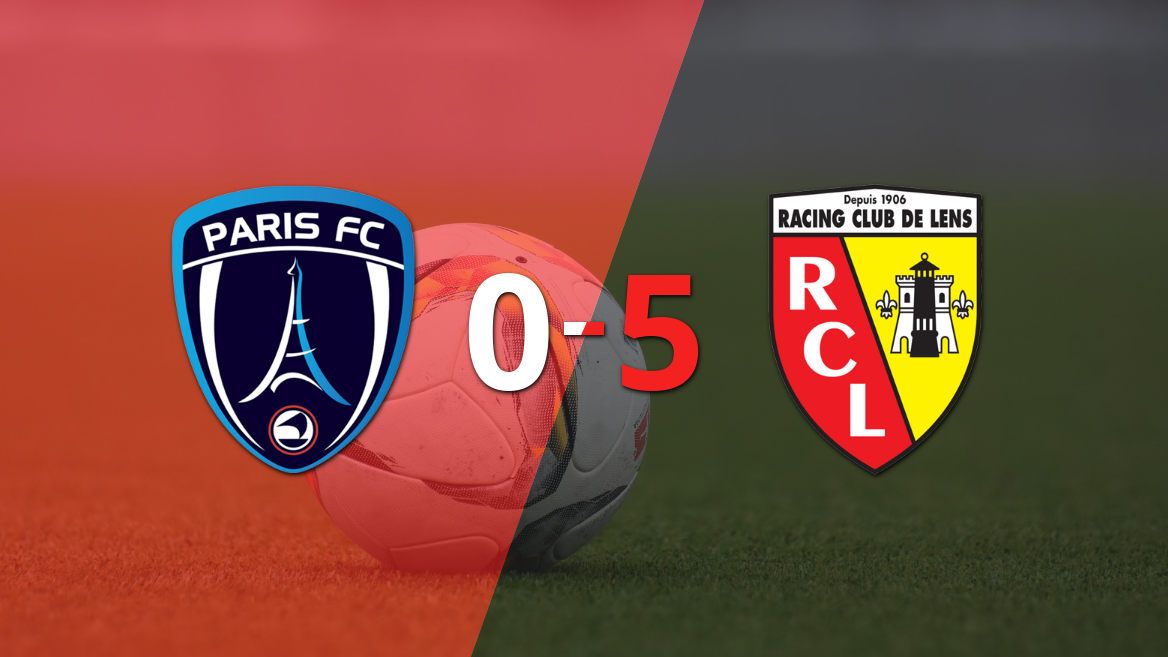 Liga de Francia: Wesley Said y Rayan Fofana se despachan con dobletes en la victoria 5-0 de Lens a Paris FC