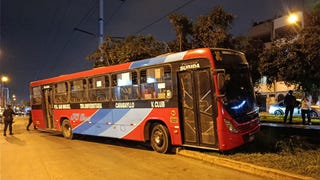 San Martín de Porres: chofer de bus de El Rápido resultó herido tras ataque a balazos
