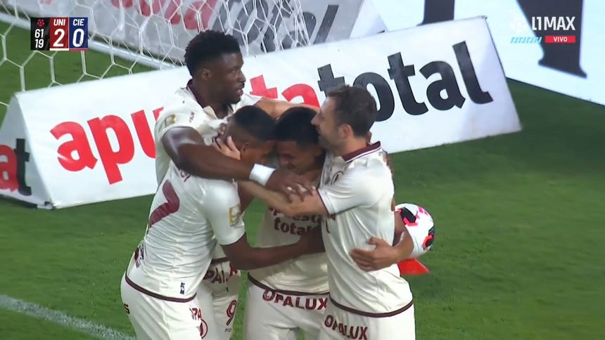 El segundo gol de Universitario de Deportes