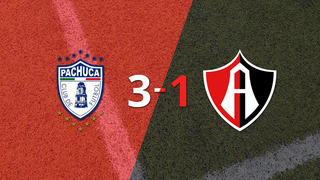 Liga MX: Gran victoria de Pachuca sobre Atlas por 3-1