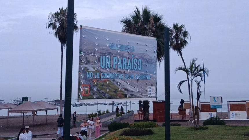 La playa Agua Dulce permanecerá cerrada este domingo por labores de limpieza 