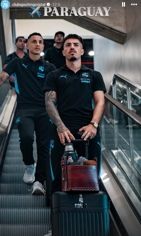 El cuadro rimense arribó a la ciudad de Pedro Juan Caballero tras un vuelo chárter.