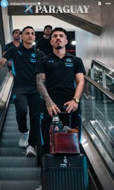 El cuadro rimense arribó a la ciudad de Pedro Juan Caballero tras un vuelo chárter.