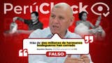 Cerraron 2 millones de bodegas por la extorsión, dijo el candidato presidencial Napoleón Becerra, pero es falso