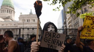 Mayor central obrera argentina convoca a una huelga general por la reforma laboral de Javier Milei