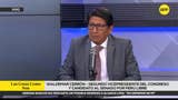 Waldemar Cerrón dice que a Jerí debe aplicarse vacancia, pero aceptará censura si así lo decide el Congreso
