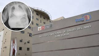 Bebé con cardiopatía es trasladado al Instituto Nacional de Salud del Niño San Borja