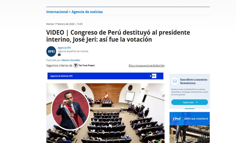 Portada de BioBioChile.